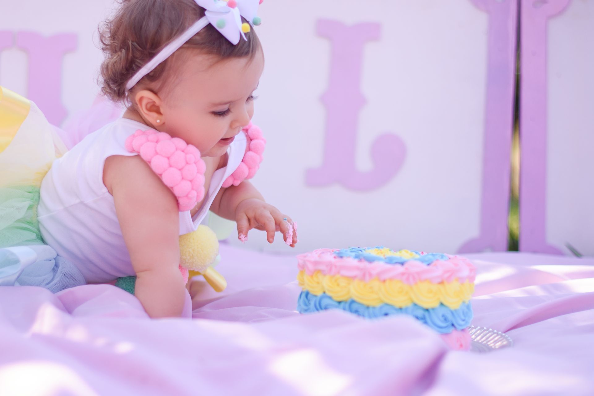 Foto Smash the Cake da Julia Foto Smash the Cake da Julia - Imagem 4