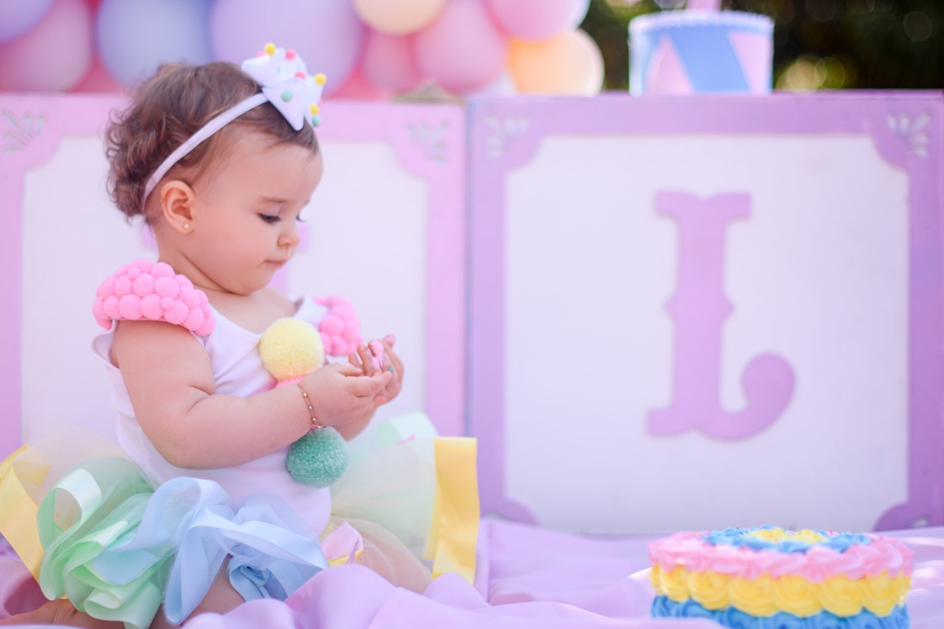 Foto Smash the Cake da Julia Foto Smash the Cake da Julia - Imagem 5