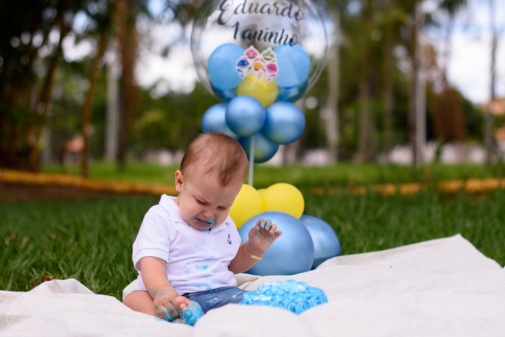 Foto Smash The Cake do Eduardo Foto Smash The Cake do Eduardo - Imagem 7